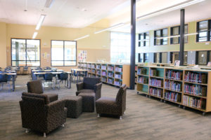 Lynden Middle School - Interior Library