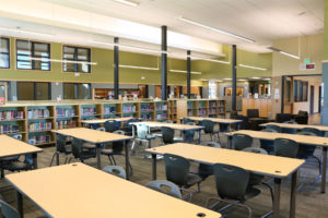 Lynden Middle School - Interior Library